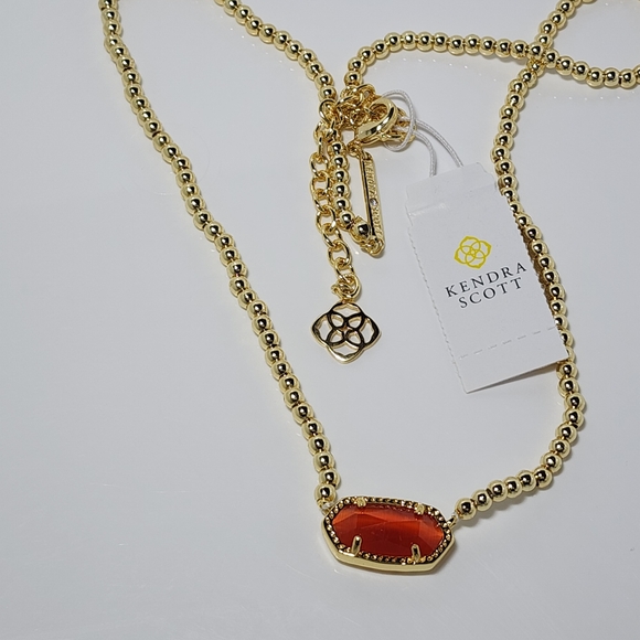 Kendra Scott Elise Gold Necklace - Picture 6 of 6
